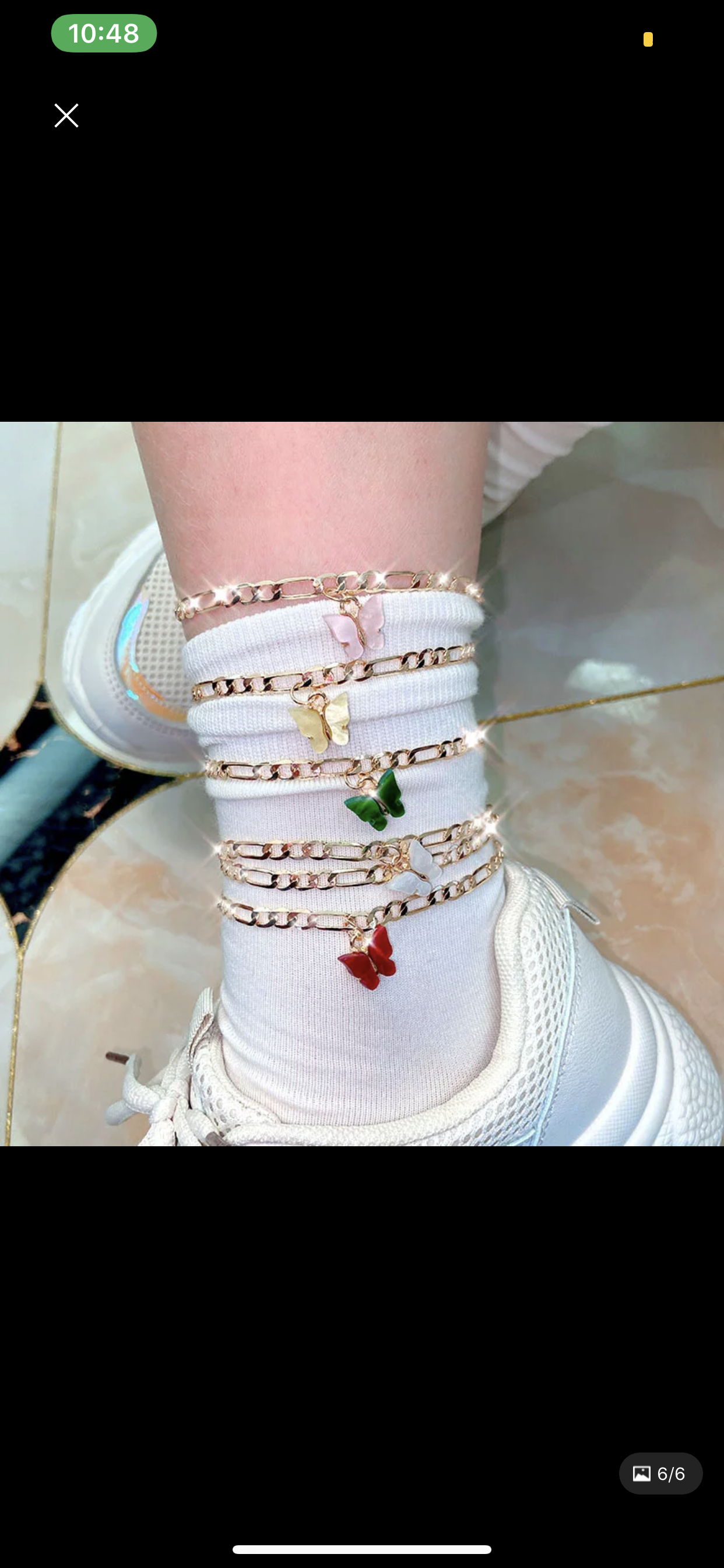 Butterfly Anklet